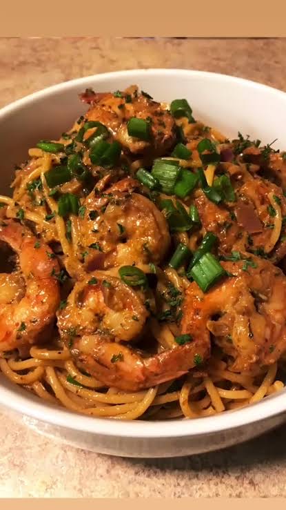 BBQ Shrimp Pasta