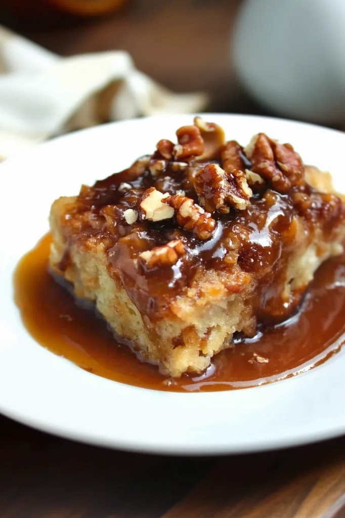 New Orleans Praline Bread Pudding