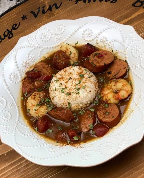 Chicken and andouille gumbo