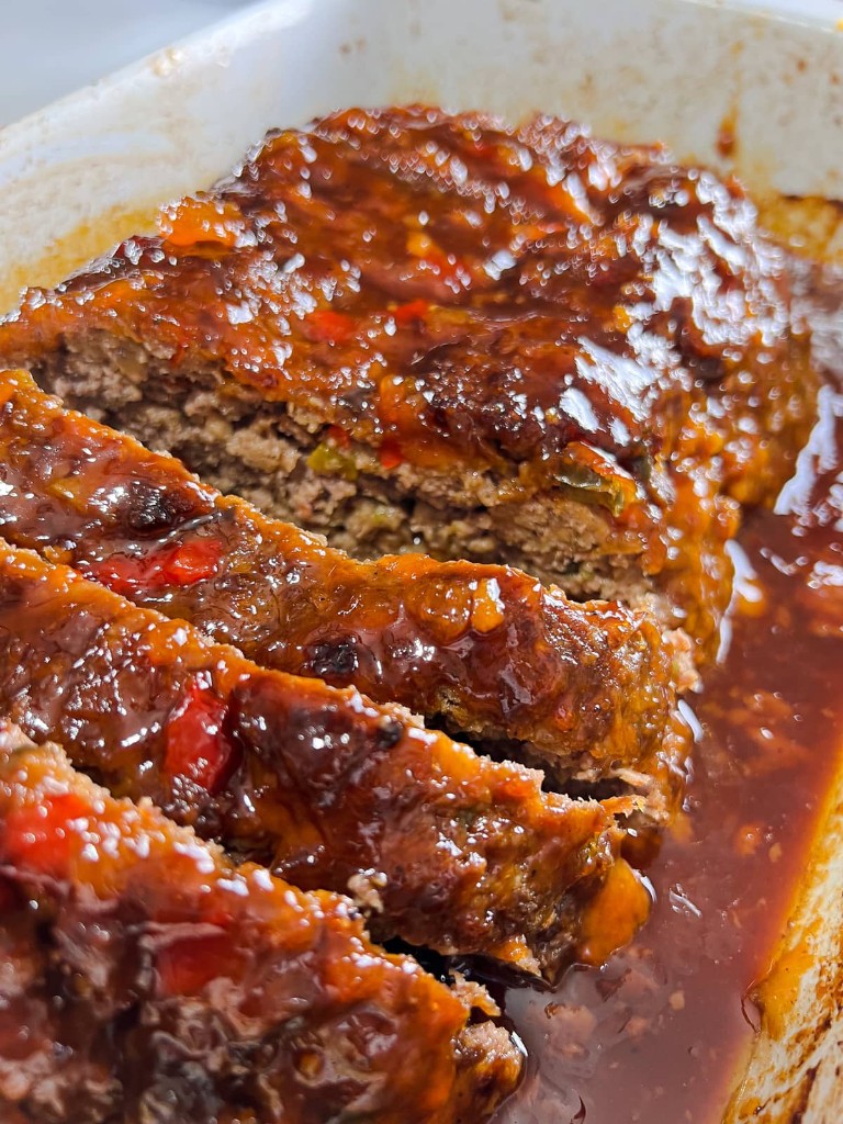 Bourbon Glaze Meatloaf