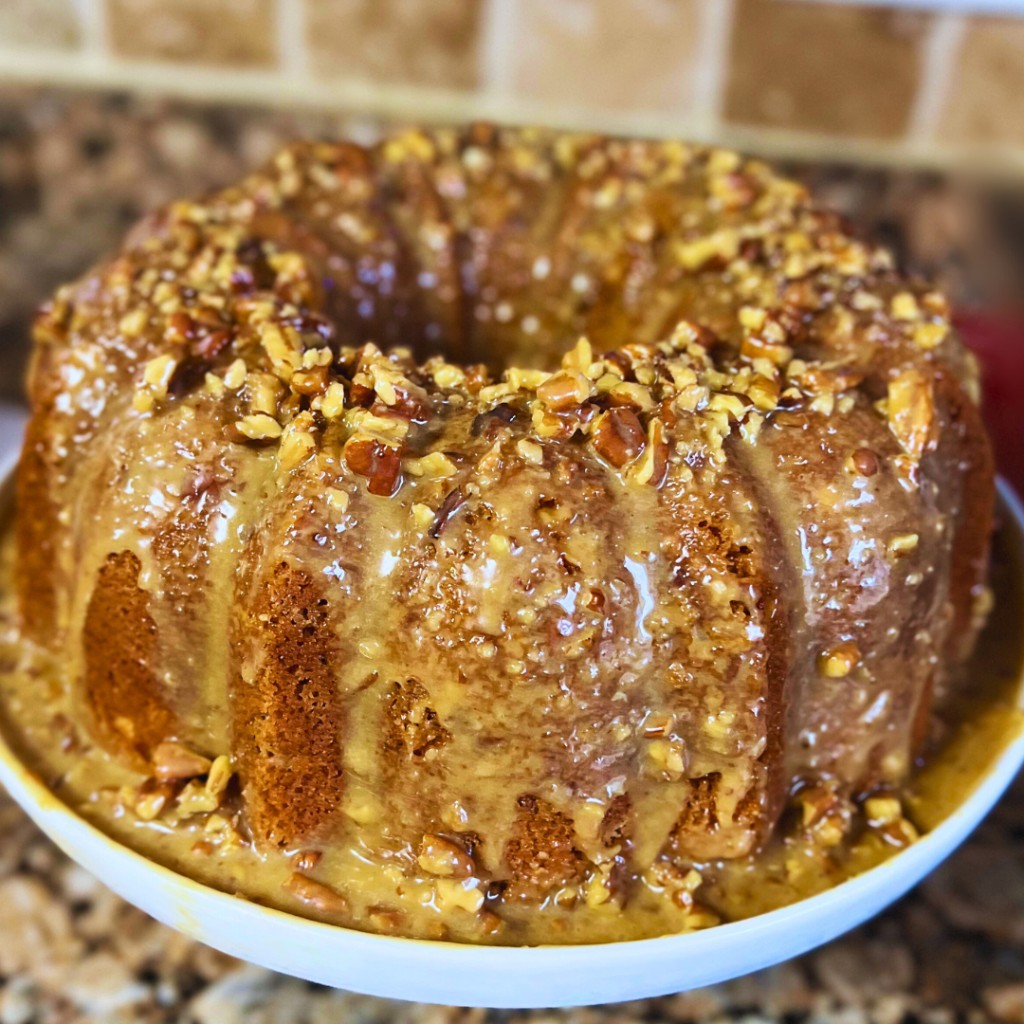 Butter Pecan Praline Pound Cake