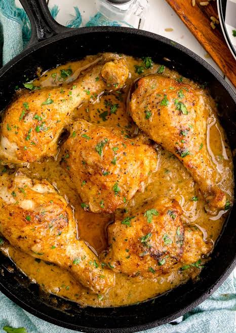 Smothered Chicken Plate