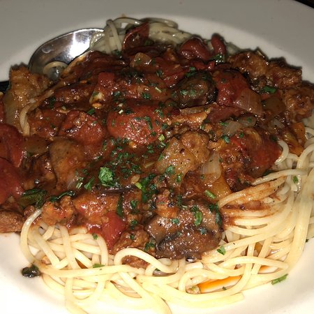 Delish Three-Meat Spaghetti