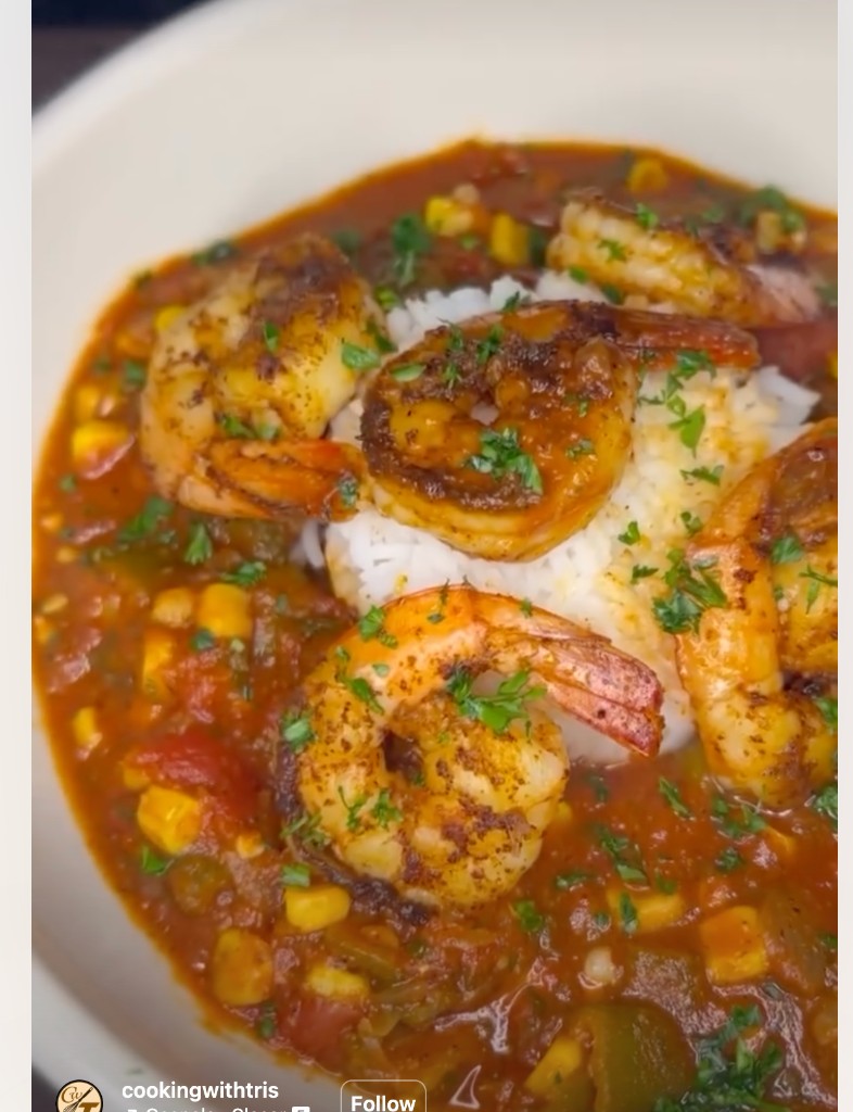 Shrimp Succotash